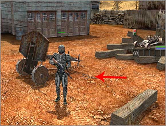 Tutaj znajdziecie łańcuch. - 20. Kanion | The Fall Last Days of Gaia - The Fall: Last Days of Gaia - poradnik do gry