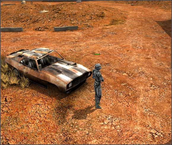 Wyrzutnię możecie zrobić z części znalezionej w tym gruchocie. - 20. Kanion | The Fall Last Days of Gaia - The Fall: Last Days of Gaia - poradnik do gry