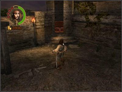 Zapełniwszy sobie kieszenie złotem zjedź po linie na dziedziniec, gdzie czeka cię potyczka z kolejnymi obrońcami fortu - Trouble with Treasure | Misje - Pirates of the Caribbean: The Legend of Jack Sparrow - poradnik do gry