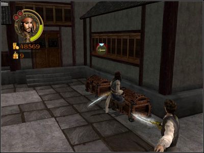 Idź za nią by ukończyć misję, lecz najpierw splądruj skrzynie po lewej i prawej stronie - Formosa Fling | Misje | Pirates of the Caribbean The Legend of Jack Sparrow - Pirates of the Caribbean: The Legend of Jack Sparrow - poradnik do gry