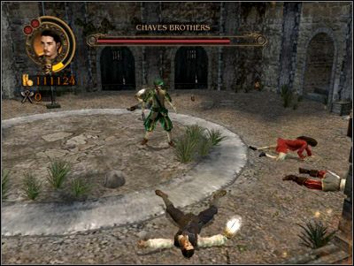 Kiedy polegną, zbierz klucze i ruszaj przez bramę - na zewnątrz czekają hiszpańscy muszkieterowie, gotowi pozbawić cię życia - Escaping the Truth | Misje | Pirates of the Caribbean The Legend of Jack Sparrow - Pirates of the Caribbean: The Legend of Jack Sparrow - poradnik do gry