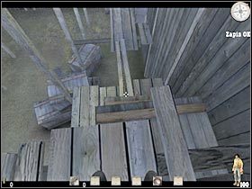 Po chwili dojdziesz do kilku większych skrzyń (#1) - Część trzecia (1) | Epizod I | Call of Juarez - Call of Juarez - poradnik do gry