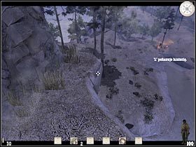 Docelowo będziesz musiał dotrzeć do miejsca, w którym przeskoczysz na znajdującą się niżej półkę (#1) - Część pierwsza (2) | Epizod IV | Call of Juarez - Call of Juarez - poradnik do gry