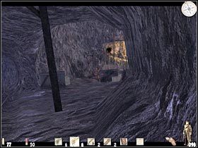 Dopiero po oczyszczeniu okolicy skieruj się na wąską ścieżkę, która zlokalizowana jest po prawej stronie (#1) - Część druga (1) | Epizod V | Call of Juarez - Call of Juarez - poradnik do gry