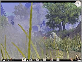 Zbliż się teraz do krawędzi i spróbuj wycelować w podporę blokującą drzwi (#1) - Część druga (3) | Epizod VI | Call of Juarez - Call of Juarez - poradnik do gry