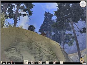 Tradycyjnie już zacznij od zbadania ogniska, przy którym stali Indianie, ze szczególnym uwzględnieniem amunicji - Część druga (2) | Epizod VII | Call of Juarez - Call of Juarez - poradnik do gry