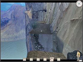 Po raz kolejny będziesz musiał skorzystać z bicza, tak aby móc przedostać się na nową półkę (#1) - Część pierwsza (3) | Epizod IX | Call of Juarez - Call of Juarez - poradnik do gry