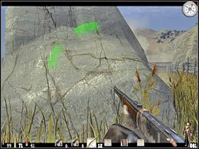 W pierwszej kolejności będziesz musiał załatwić gostka stojącego przy działku maszynowym (#1) oraz kilku towarzyszących mu bandytów - Część pierwsza (4) | Epizod X | Call of Juarez - Call of Juarez - poradnik do gry