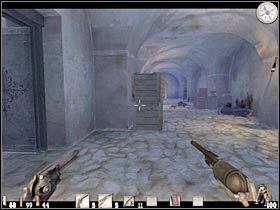 Spróbuj zbliżyć się teraz do przeciwległego końca tego korytarza - Część pierwsza (2) | Epizod XIV | Call of Juarez - Call of Juarez - poradnik do gry