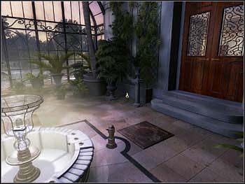 Zadanie nr 23: wydostań klucz z fontanny - Ogród zimowy | Parter | Safecracker - Safecracker - poradnik do gry