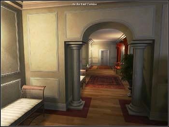 Zadanie nr 29: oczywiste - otwórz metalowe drzwi - Korytarz wschodni | Piętro | Safecracker - Safecracker - poradnik do gry