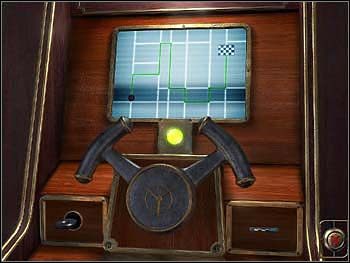 Niezbędne do tego: karta GPS (z sejfu nr 17 w piwniczce z winami), którą wtykasz w szczelinę po prawej, po czym przekręcasz kluczyk po lewej - Pokój gier | Piętro | Safecracker - Safecracker - poradnik do gry