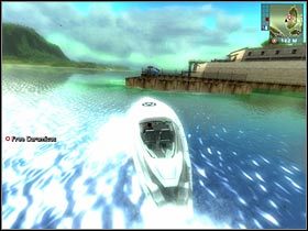 Podpłyń bliżej do niewielkiego pomostu - [Misja 02] Breakout | Just Cause - Just Cause - poradnik do gry