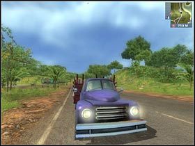 Dotarcie na pole zajmie kierowcy kilka minut - [Misja 05] Test of Loyalty | Just Cause - Just Cause - poradnik do gry