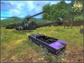 Wznieś się w powietrze, a następnie zacznij lecieć w stronę oznaczonego na mapie głównego lotniska (#1) - [Misja 15] Some Enchanted Evening | Just Cause - Just Cause - poradnik do gry