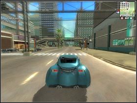 Przez cały czas powinieneś pozostawać na jednej z głównych ulic, tak żeby szybciej dotrzeć do celu - [Misja 17] Dismissed Without Honors | Just Cause - Just Cause - poradnik do gry