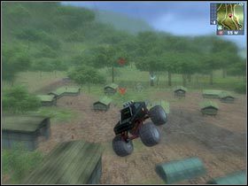 Znajdujących się tu żołnierzy staraj się nie atakować, tak aby możliwie jak najdłużej utrzymać niski poziom pościgu - [Misja 18] Sink the Buccaneer | Just Cause - Just Cause - poradnik do gry