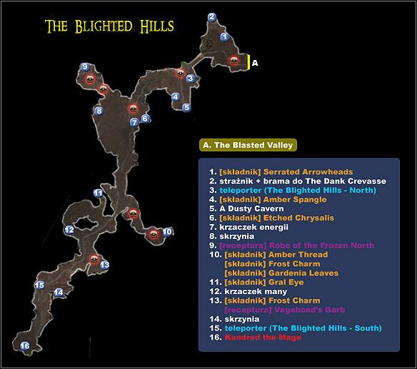 1 - Mapa 03 - The Blighted Hills | MAPY | Broken World - Dungeon Siege II: Broken World - poradnik do gry