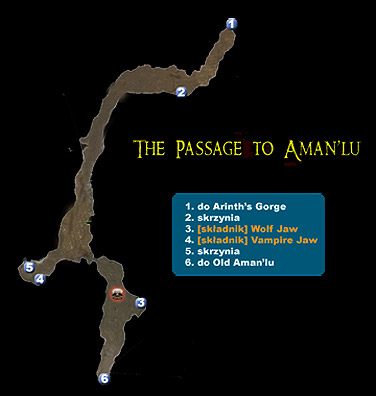 1 - Mapa 11 - The Passage to Amanlu | MAPY | Broken World - Dungeon Siege II: Broken World - poradnik do gry