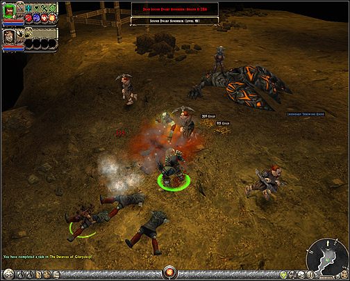 Krasnoludy dotrzymują słowa i pomagają w walce - 3.2.2 Captured Miners | Rozdział III w Broken World - Dungeon Siege II: Broken World - poradnik do gry