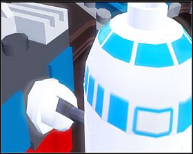 Użyj machiny, przejdź przez chronione drzwi i w następnym pomieszczeniu skompletuj komputer - Episode IV - Rescue The Princess | Story Mode LEGO Star Wars II - LEGO Star Wars II: The Original Trilogy - poradnik do gry