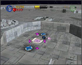 Pierwsze drzwi dla TIE Fighterów kryją tunel wentylacyjny - Episode IV - Rebel Attack | Freeplay Mode - LEGO Star Wars II: The Original Trilogy - poradnik do gry