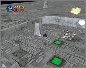 Następne drzwi wymagające TIE Fightera kryją mały slalom - Episode IV - Rebel Attack | Freeplay Mode - LEGO Star Wars II: The Original Trilogy - poradnik do gry