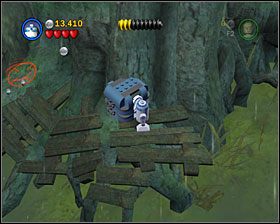 Od teraz Luke może samodzielnie używać Mocy, a Yoda jest grywalną postacią (tym samym wymiataczem, co w oryginalnym Lego Star Wars) - Episode V - Dagobah | Story Mode LEGO Star Wars II - LEGO Star Wars II: The Original Trilogy - poradnik do gry