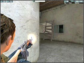 Dodatkowo, jeden z przeciwników będzie stał przy wyjściu, które znajduje się na drugim końcu tego korytarza (#1) - [Chapter 2] Etap 3/3 cz.1 | El Matador - El Matador - poradnik do gry