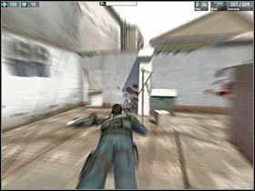 Ustaw się teraz w takim miejscu żeby móc zlikwidować tych przeciwników, którzy spróbują zbliżyć się do niewielkiego przejścia (#1) - [Chapter 3] Etap 1/2 cz.1 | El Matador - El Matador - poradnik do gry