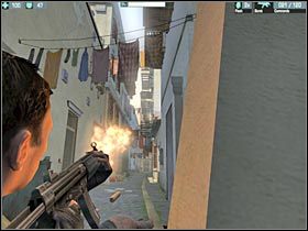 Docelowo powinieneś dotrzeć do niewielkiego przejścia (#1), które będzie znajdowało się po lewej stronie - [Chapter 3] Etap 1/2 cz.2 | El Matador - El Matador - poradnik do gry