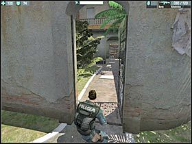 Kolejny przeciwnik skrywa się za rogiem, po lewej stronie (#1) - [Chapter 3] Etap 2/2 cz.2 | El Matador - El Matador - poradnik do gry