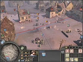 [4] - Company of Heroes Kompania Braci: Misja 3 - Carentan (1) - solucja - Company of Heroes: Kompania Braci - poradnik do gry