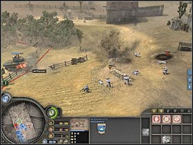 [5] - Company of Heroes Kompania Braci: Misja 5 - Montebourg (1) - solucja - Company of Heroes: Kompania Braci - poradnik do gry