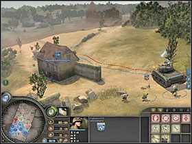 [6] - Company of Heroes Kompania Braci: Misja 5 - Montebourg (1) - solucja - Company of Heroes: Kompania Braci - poradnik do gry