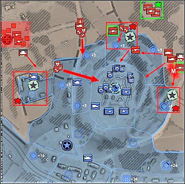 Cele główne - Company of Heroes Kompania Braci: Misja 13 - Kontratak pod Mortain (1) - solucja - Company of Heroes: Kompania Braci - poradnik do gry