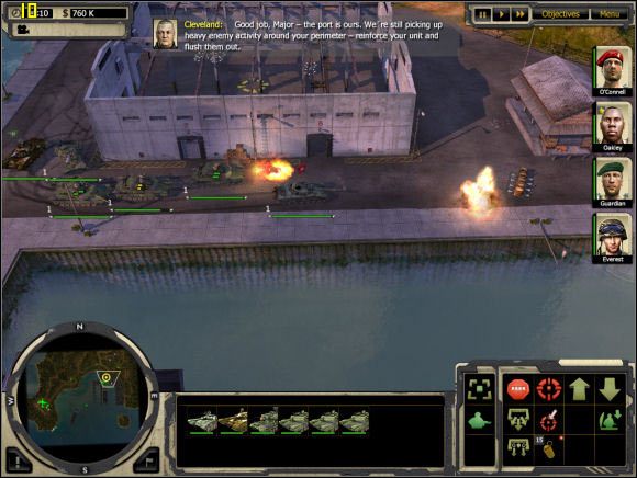 Po zdobyciu portu dostaniesz nowe rozkazy - Operation Vigilant Arms | Joint Task Force - Joint Task Force - poradnik do gry