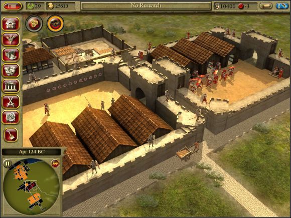 Od teraz stawiamy dwa forty. - Misja 3. Saguntum | Kampania wojskowa | CivCity Rome - CivCity: Rome - poradnik do gry