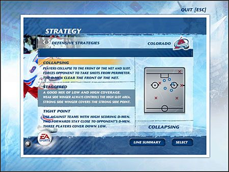 Pierwsza taktyka lepsza jest na pewno dla początkujących graczy - Dynasty Mode, Strategy | Game Mods w NHL 07 - NHL 07 - poradnik do gry
