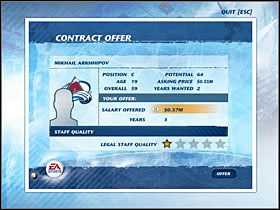 1 - Dynasty Mode, Po sezonie | Game Mods w NHL 07 - NHL 07 - poradnik do gry