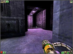 W środku znajdziesz zamknięte drzwi i dwa kolejne przejścia w jednym z nich, w rogu znajdziesz glif (patrz screen) - 11. Terraniux | Unreal - Unreal - poradnik do gry