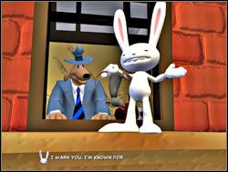 Temat podchwycił Sam - Poradnik do gry - Część I - Gdzie jest telefon? - Sam & Max: Season 1 - Culture Shock - poradnik do gry