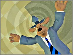 Sam znalazł się we własnym biurze - Część V - W okowach hipnozy | Sam & Max Season 1 - Culture Shock - Sam & Max: Season 1 - Culture Shock - poradnik do gry