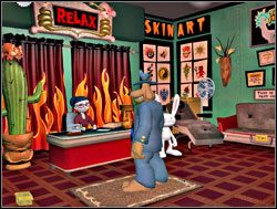 Psychoterapeutka po otrzymaniu formularza, zaproponowała darmową sesję psychoanalizy - Część IV - Psychoanaliza na zamówienie | Sam & Max Season 1 - Culture Shock - Sam & Max: Season 1 - Culture Shock - poradnik do gry