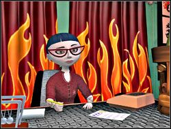 Kolejny test badał, w jaki sposób Sam reaguje na poszczególne słowa - Część IV - Psychoanaliza na zamówienie | Sam & Max Season 1 - Culture Shock - Sam & Max: Season 1 - Culture Shock - poradnik do gry