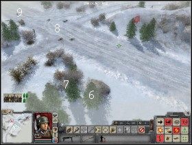 Po oczyszczeniu skrzyżowania udaj się drogą na północ - Misja 4 | Kampania niemiecka | Faces of War Oblicza Wojny - Faces of War: Oblicza Wojny - poradnik do gry