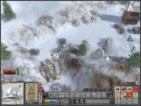 Po wjechaniu na górę ustaw swoje czołgi obok siebie na moście i podjedź do jego końca - Misja 4 | Kampania niemiecka | Faces of War Oblicza Wojny - Faces of War: Oblicza Wojny - poradnik do gry