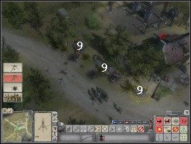 Podczas odwrotu, w pobliżu stacji radarowej pojawi się transporter opancerzony z piechotą (nadjedzie z górnej krawędzi minimapy) - Misja 1. | Kampania aliancka | Faces of War Oblicza Wojny - Faces of War: Oblicza Wojny - poradnik do gry