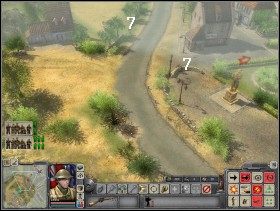 Następnie należy obstawić okolicę sztabu - Misja 4 | Kampania aliancka | Faces of War Oblicza Wojny - Faces of War: Oblicza Wojny - poradnik do gry