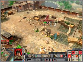 Po oczyszczeniu lewej strony górnego piętra skieruj się w prawo - Misja 3 | Kampania sowiecka | Faces of War Oblicza Wojny - Faces of War: Oblicza Wojny - poradnik do gry